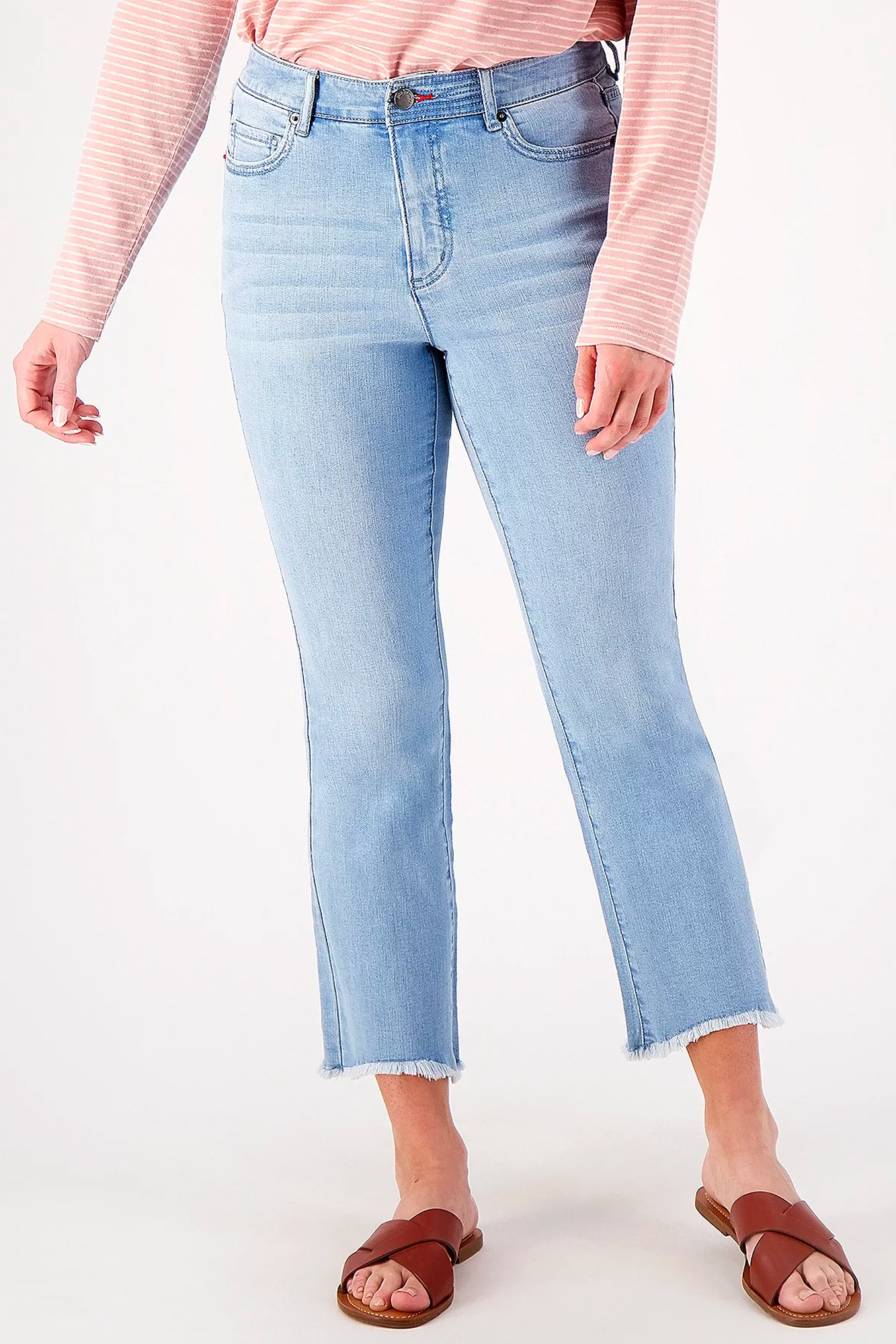 How to Shorten Your Cropped Flare Jeans (and Keep the Raw Hem