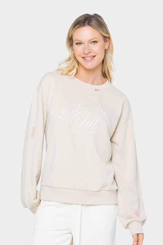 Ali+Mally Fierce Women Sweatshirt