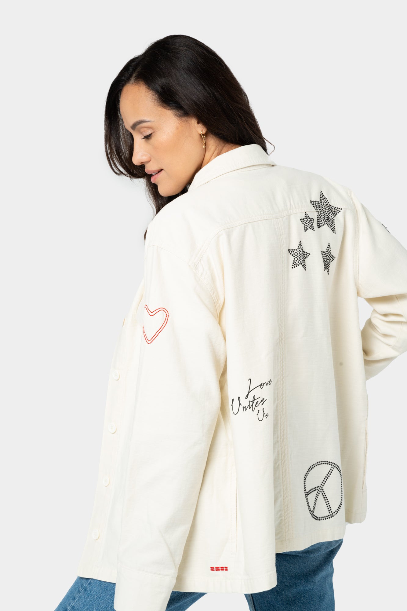 Love Unites Us Utility Jacket