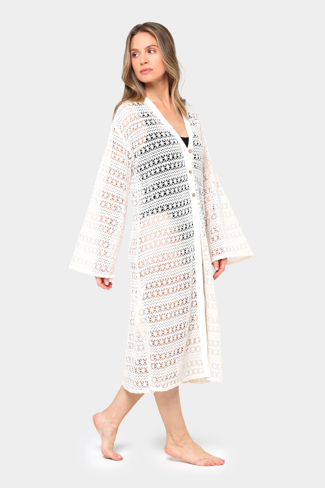 Boheme Crochet Duster / Dress