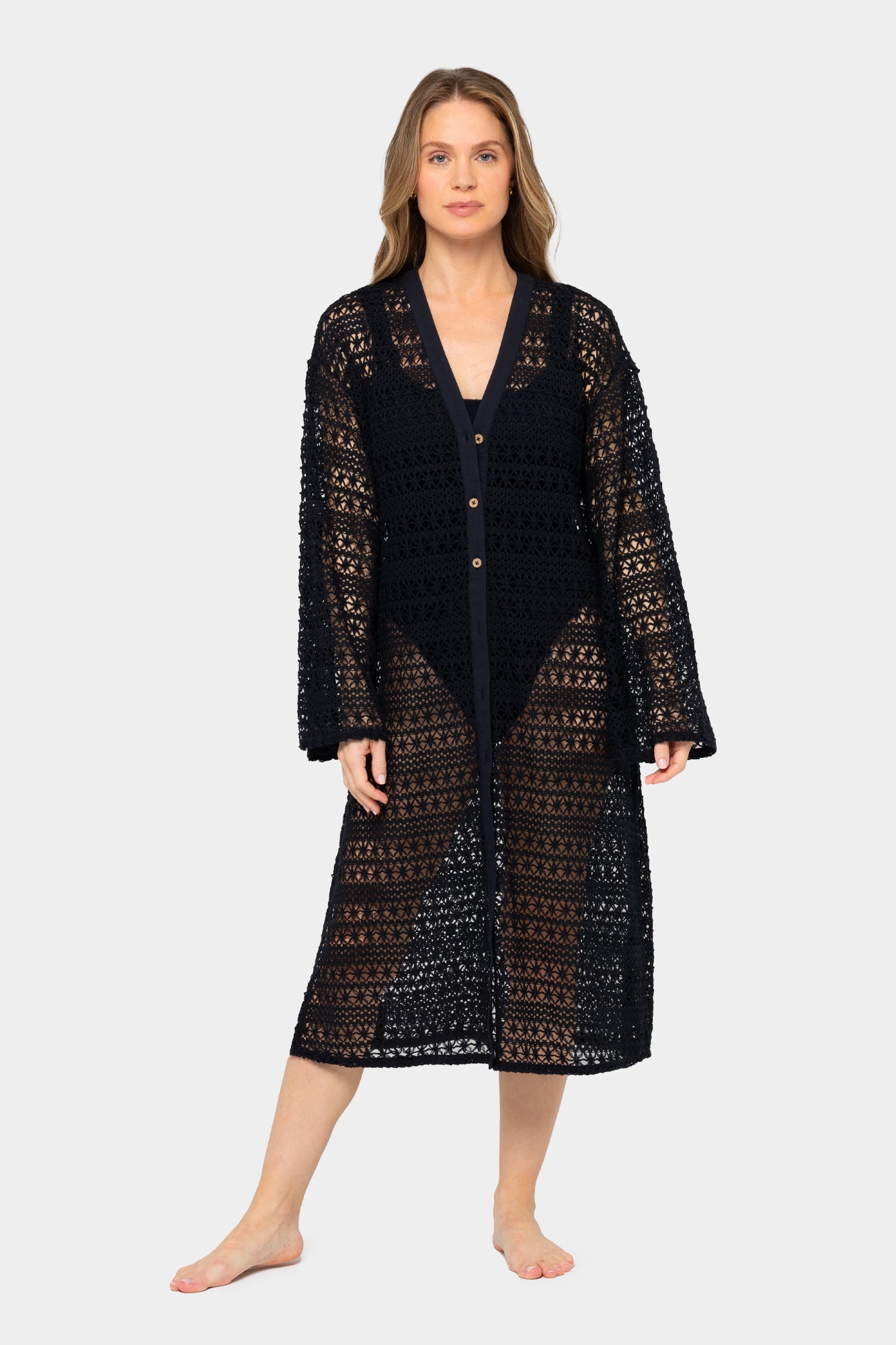 Boheme Crochet Duster / Dress