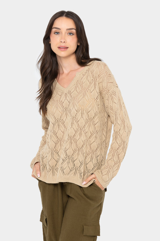 Boheme Open Stitch Sweater