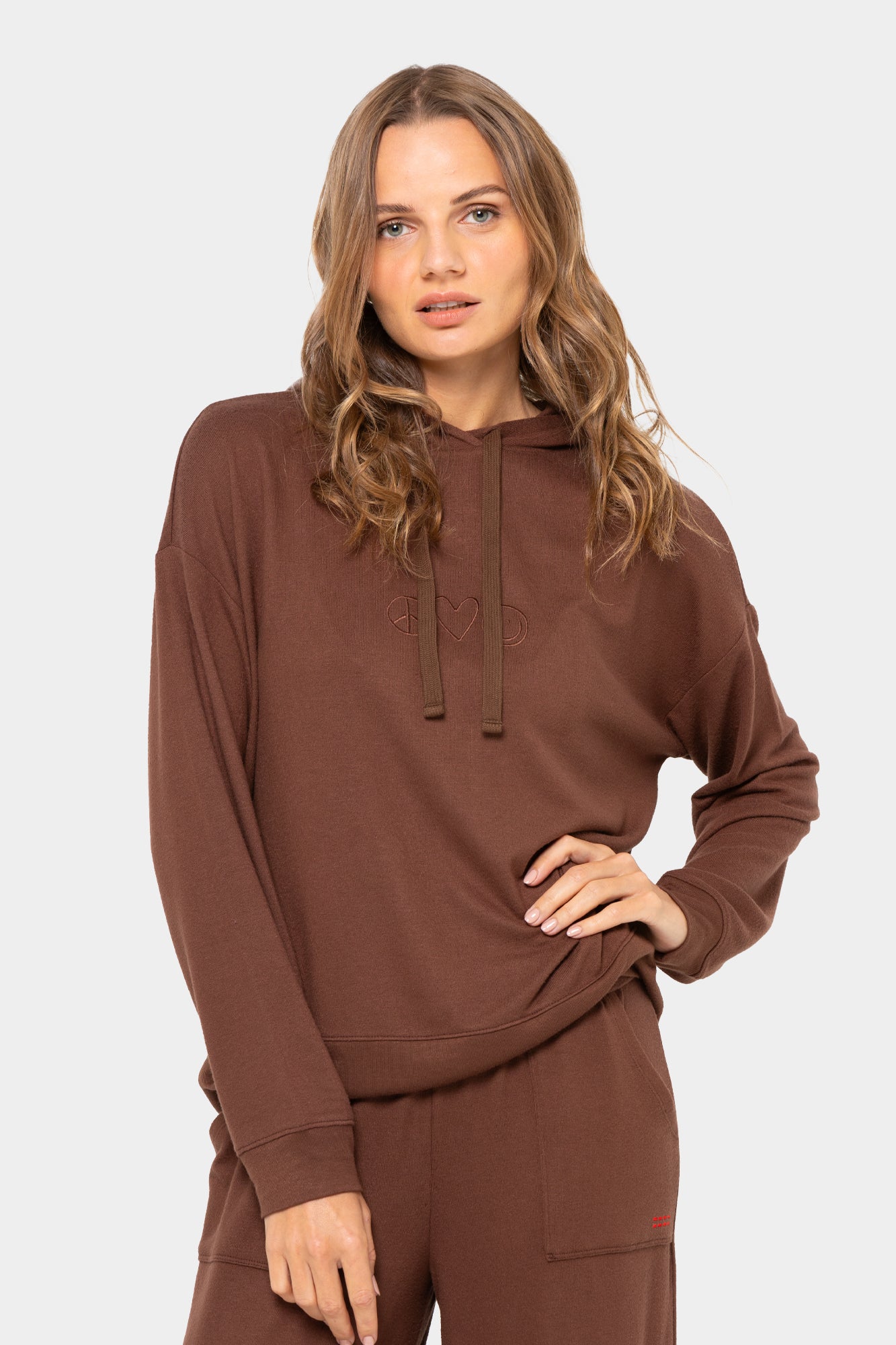 Comfy Hooded Long Sleeve Sweatshirt