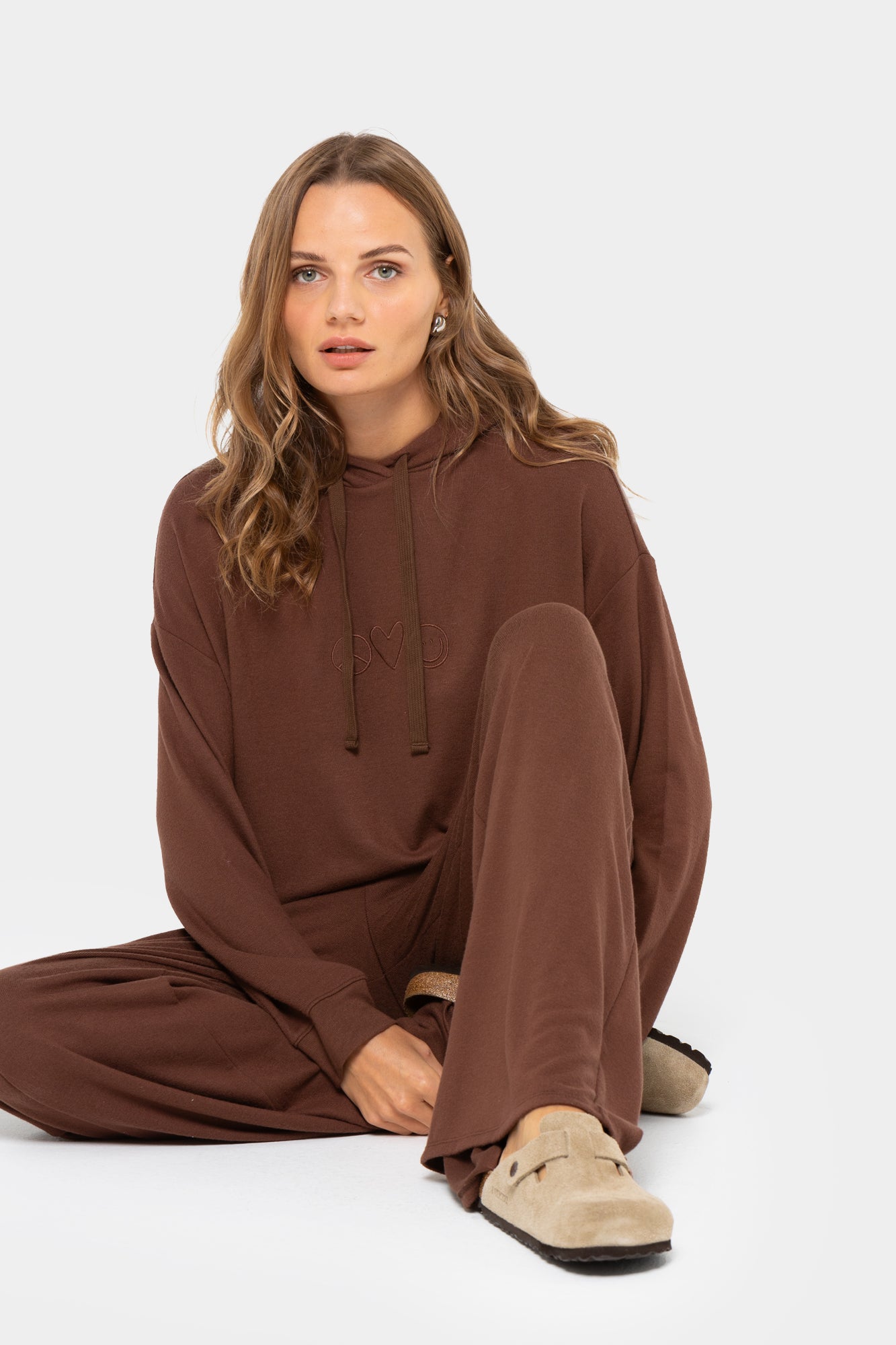 Comfy Hooded Long Sleeve Sweatshirt