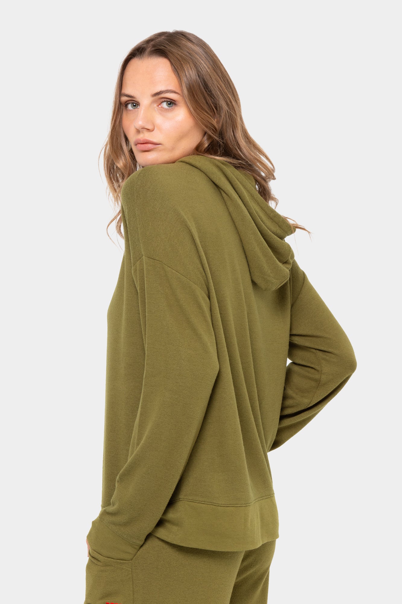 Comfy Hooded Long Sleeve Sweatshirt