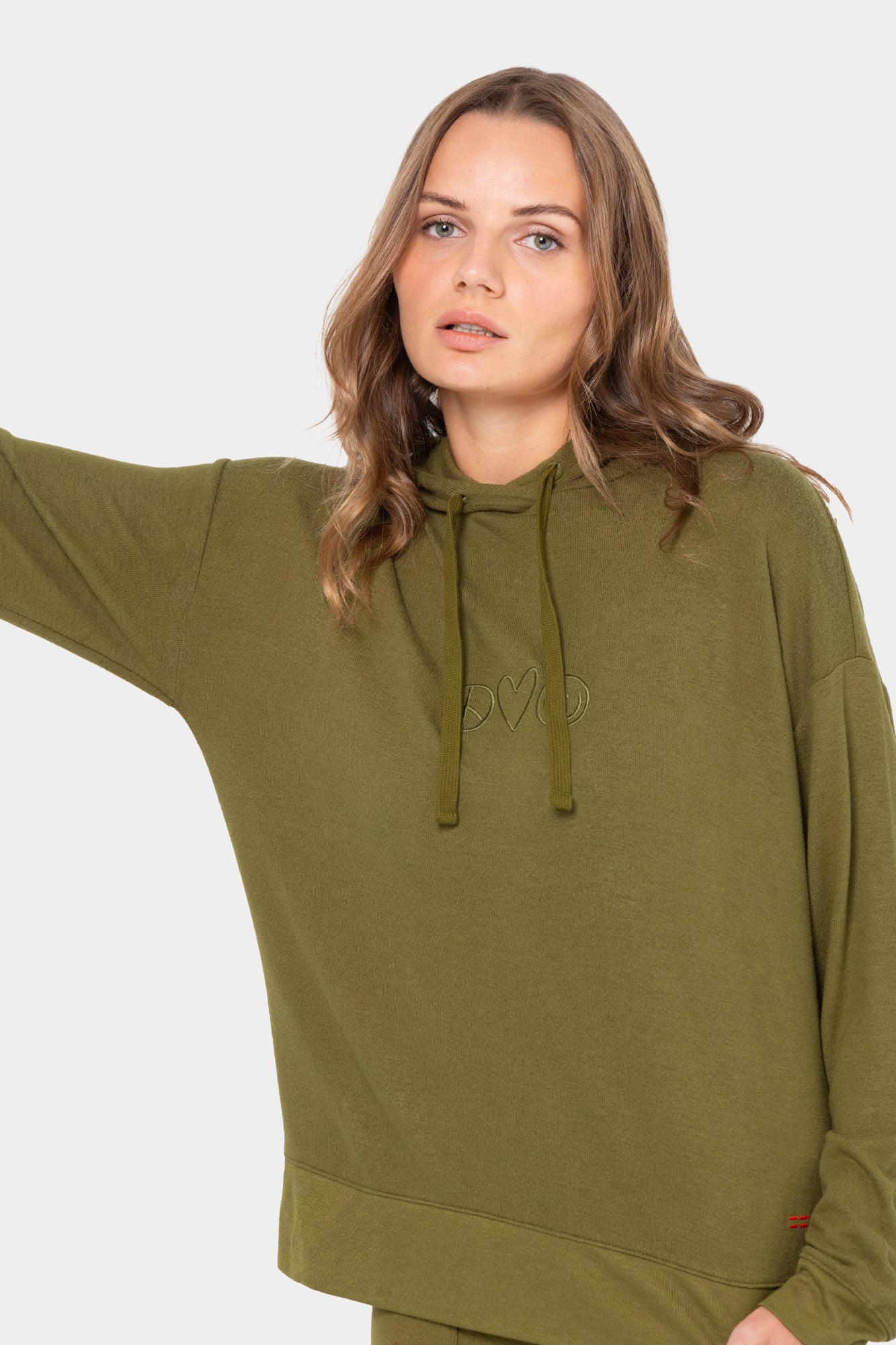 Comfy Hooded Long Sleeve Sweatshirt