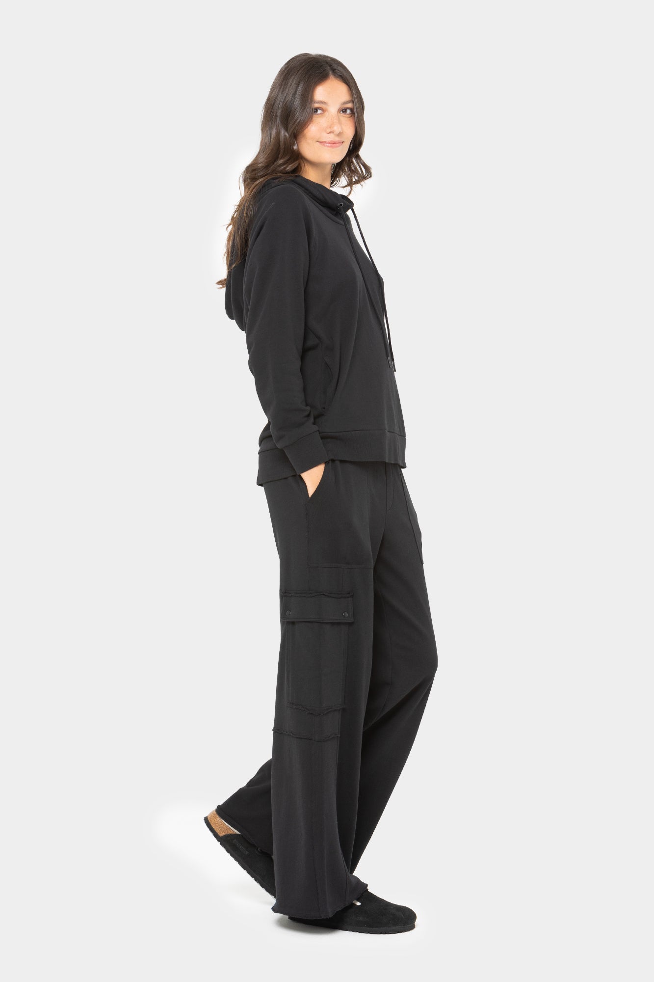 Alina French Terry Cargo Pant