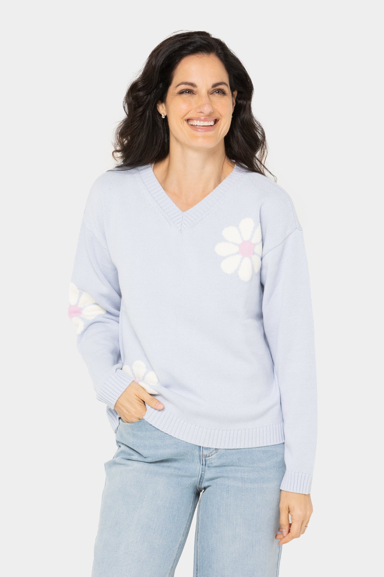 Garden Party Floral Sweater