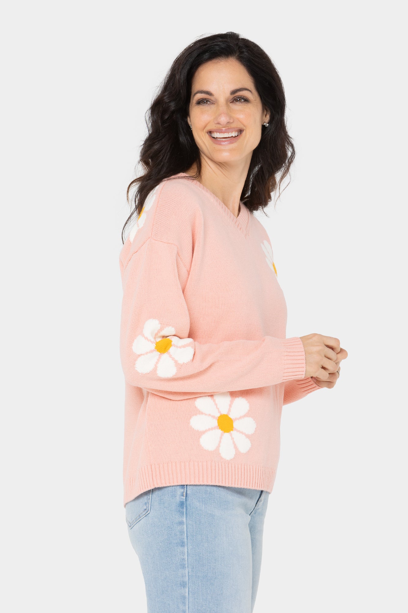 Garden Party Floral Sweater