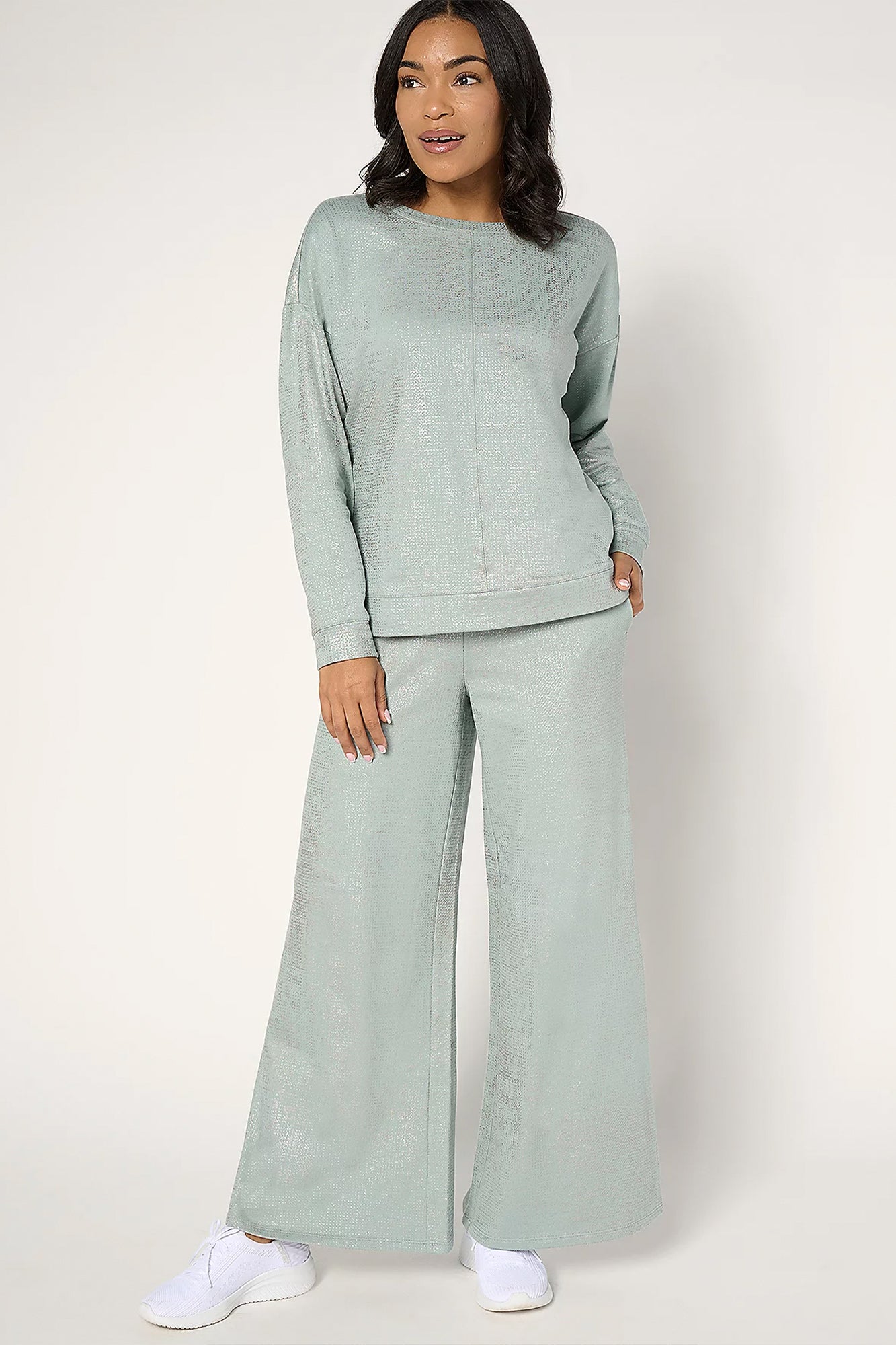 French Terry Pull-On Monica Pant