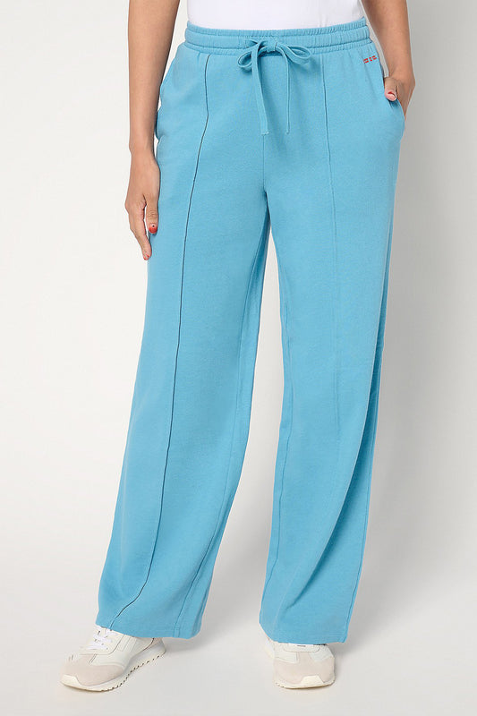 French Terry Pull-On Pintuck Pants