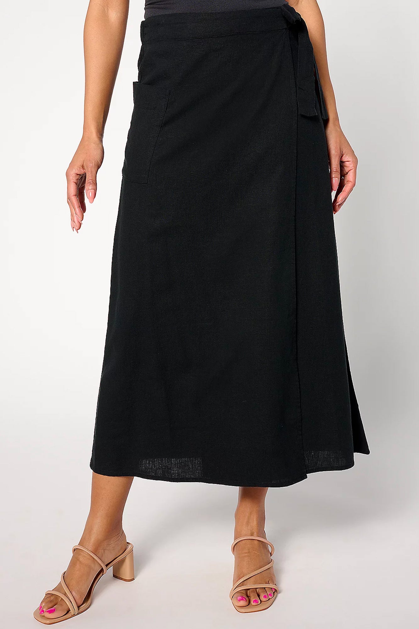 Boheme Wrap Utility Skirt